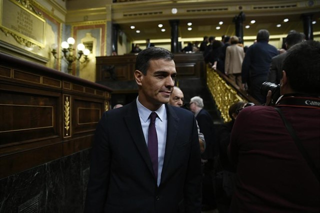 Pedro sánchez en el congreso