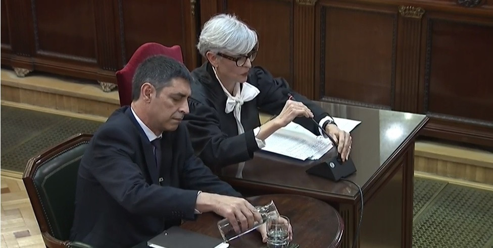 Declara en el juicio por el procés Josep Lluís Trapero