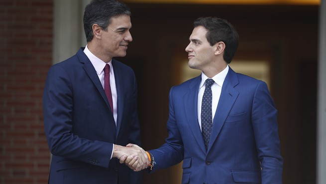 Sánchez recibe Rivera