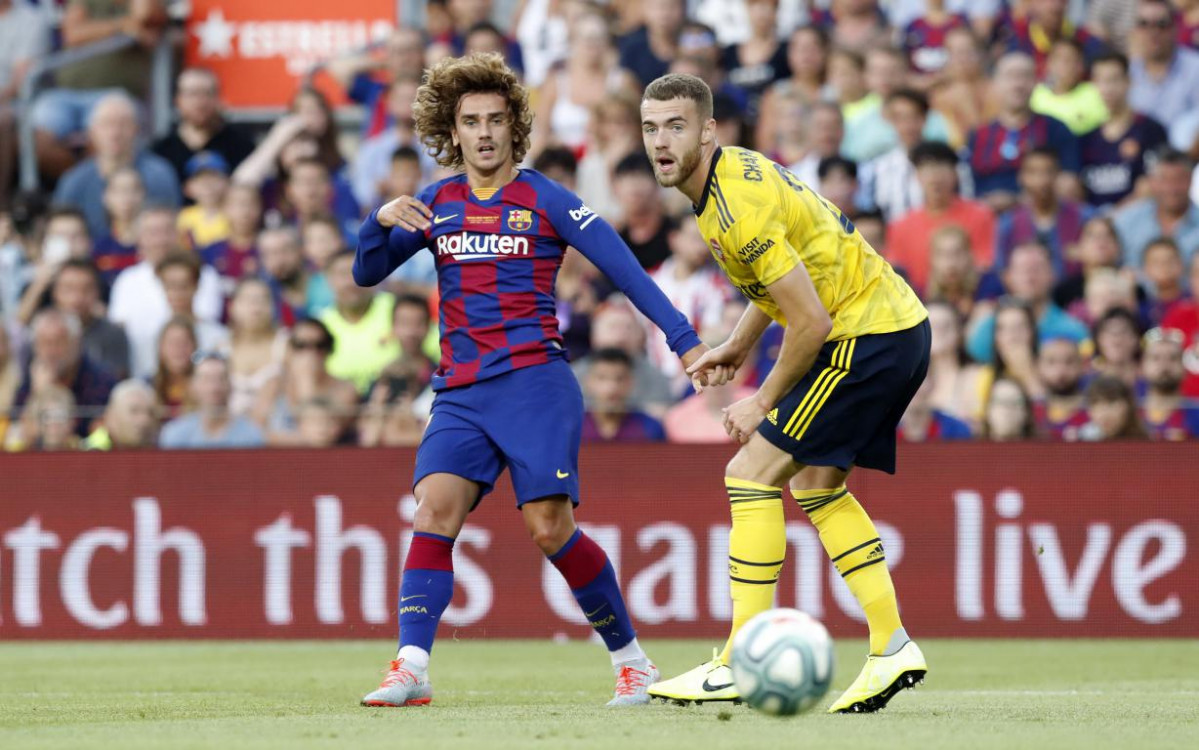 Griezmann en el Trofeo Gamper