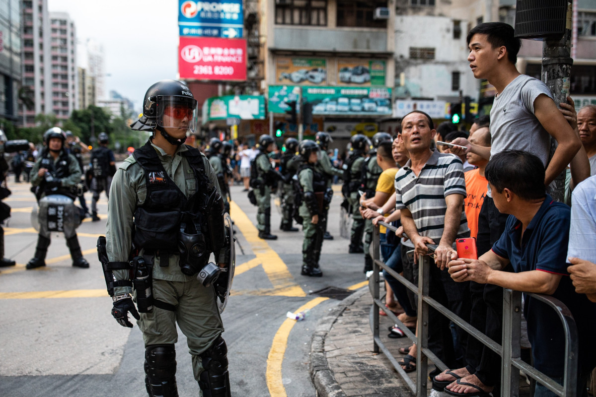 Protestas en Hong Kong