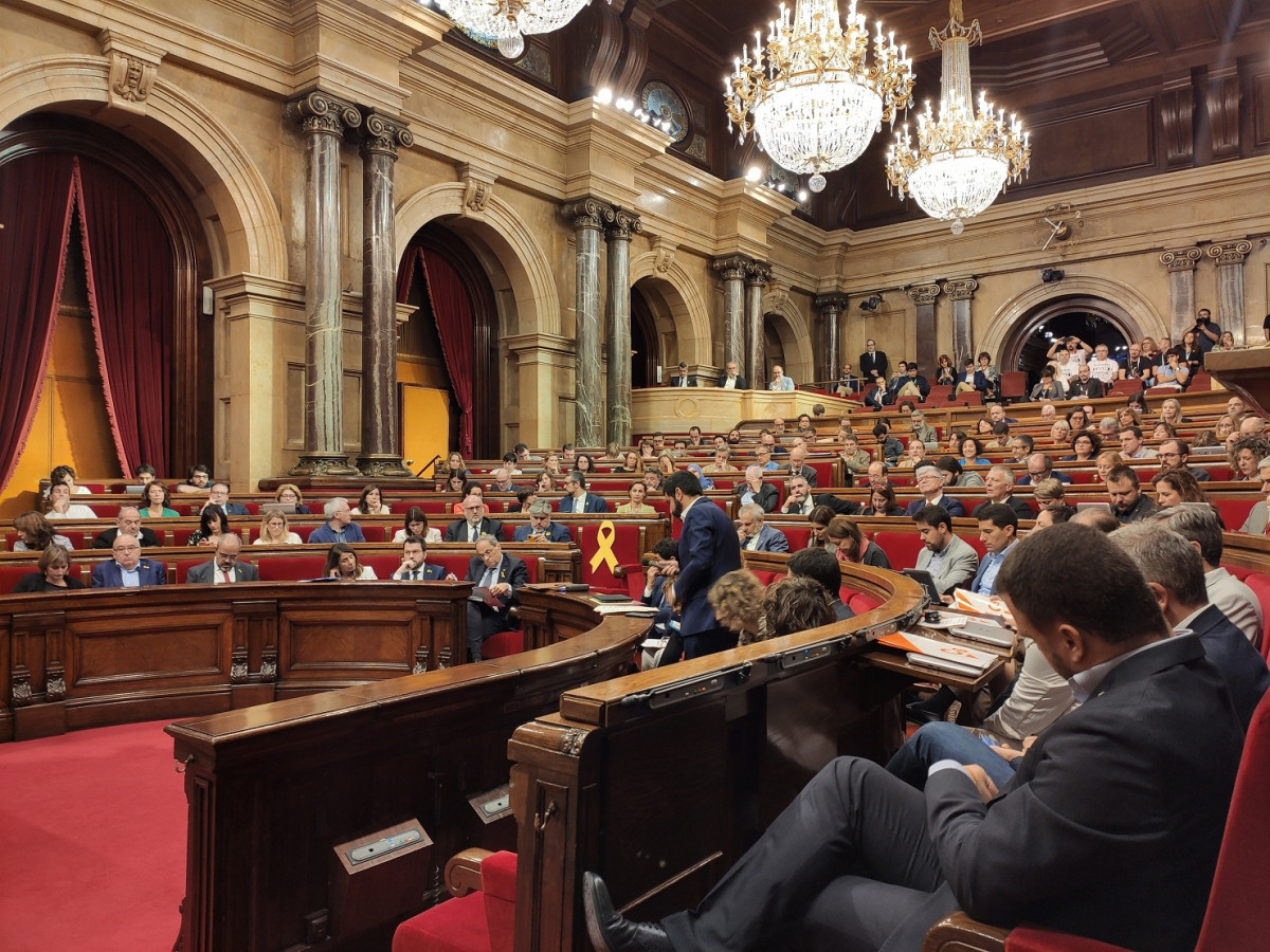 Parlament sesión de control octubre 2019