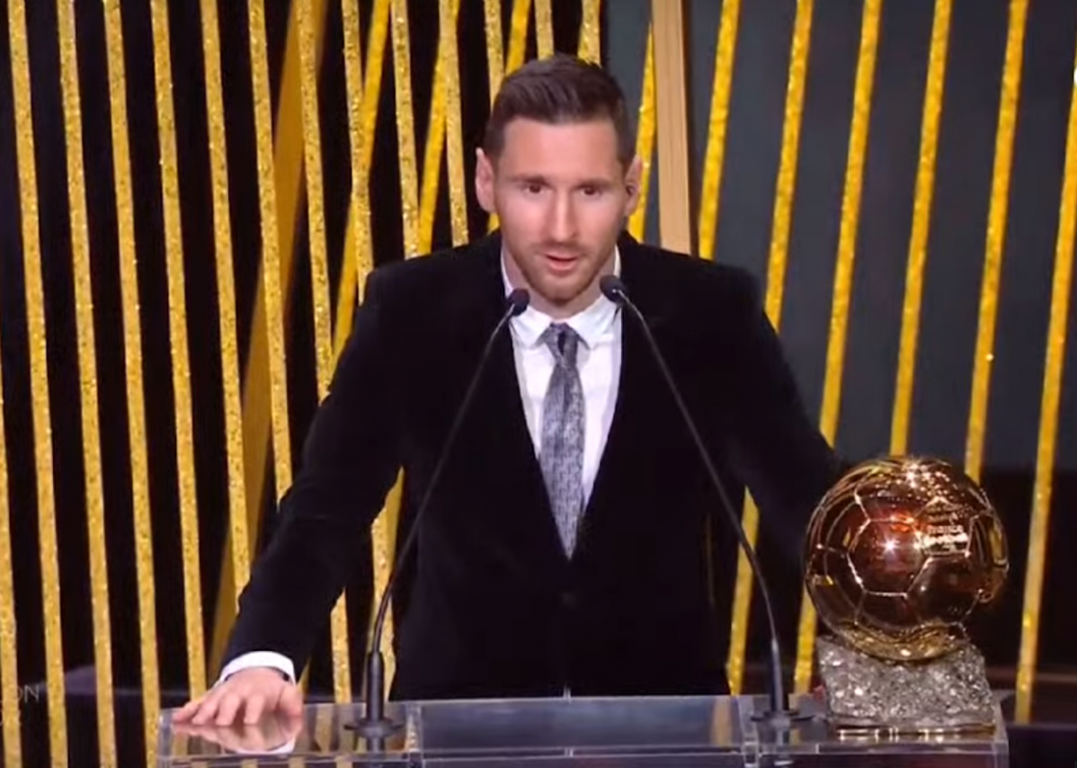 Leo Messi gana balu00f3ndeoro 2019