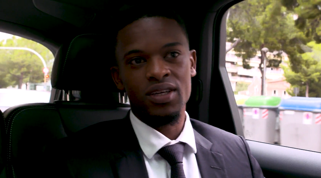El jugador del FC Barcelona, Nelson Semedo