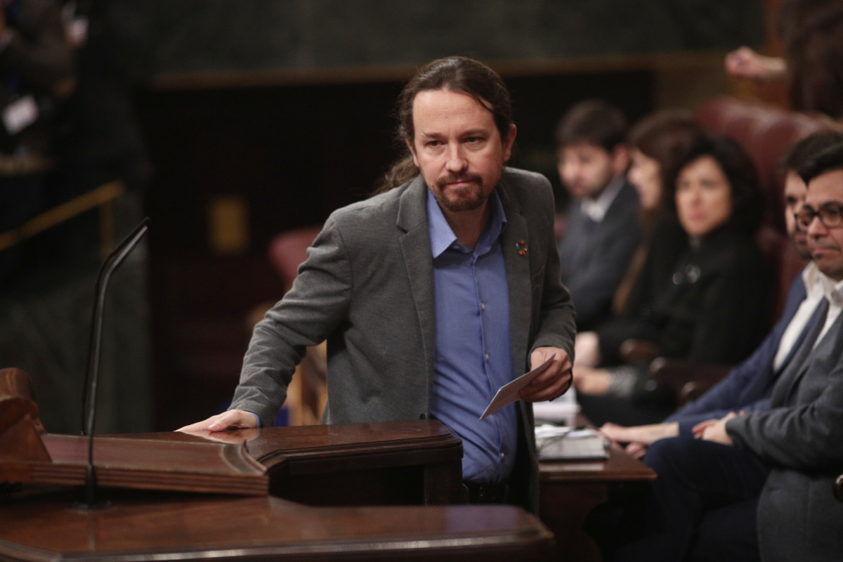 Pablo Iglesias (segunda sesiu00f3n de investidura 2020)