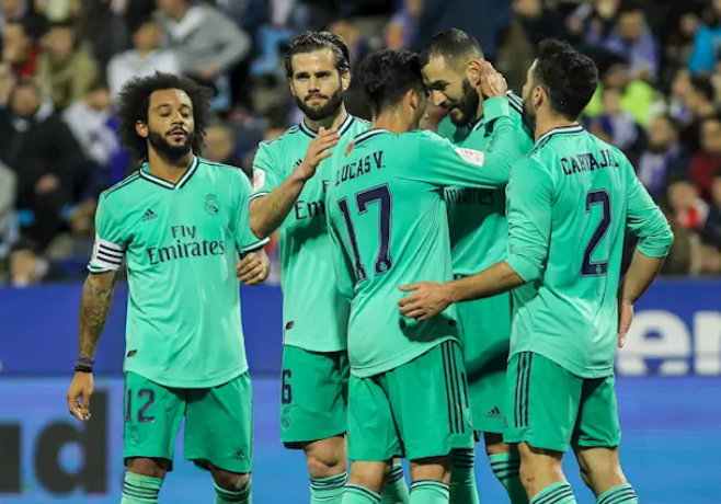 Real Madrid Zaragoza (enero 2020)