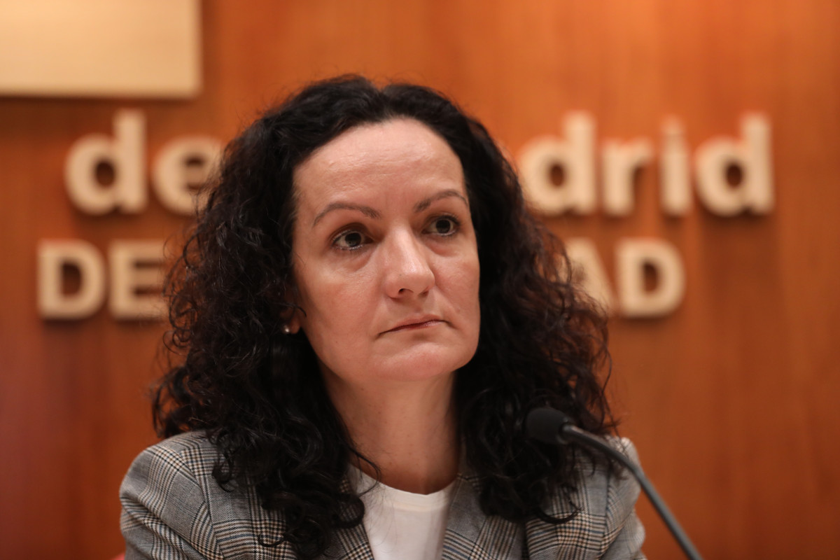 La directora de Salud Pública de la Consejería de Sanidad, Yolanda Fuentes, comparece para informar sobre el primer caso de coronavirus confirmado en Madrid, en la Consejería de Sanidad/ Madrid (Es