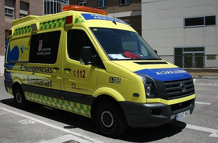 Ambulancia Soporte Vital Básico de Sacyl