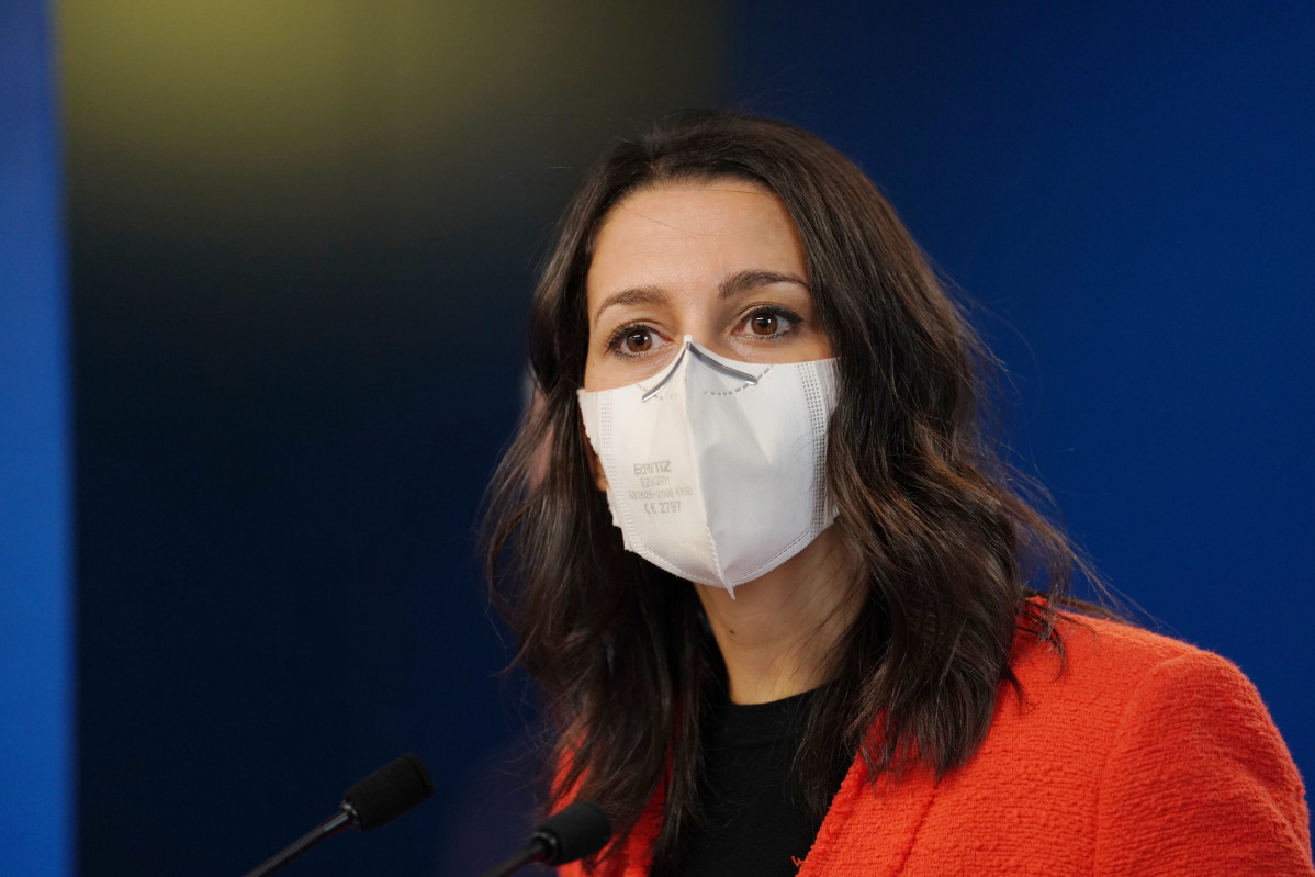 La presidenta de Ciudadanos, Inés Arrimadas.