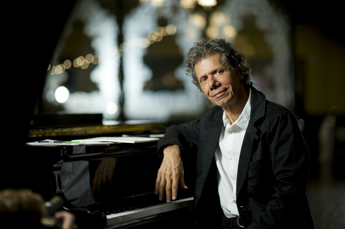 El legendario pianista Chick Corea.