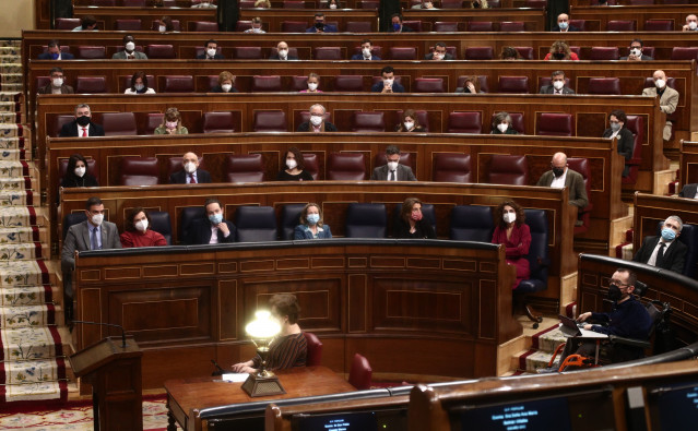 El Congreso tumba el referéndum que pedía ERC, con el Gobierno dividido: el PSOE vota no y Podemos se abstiene