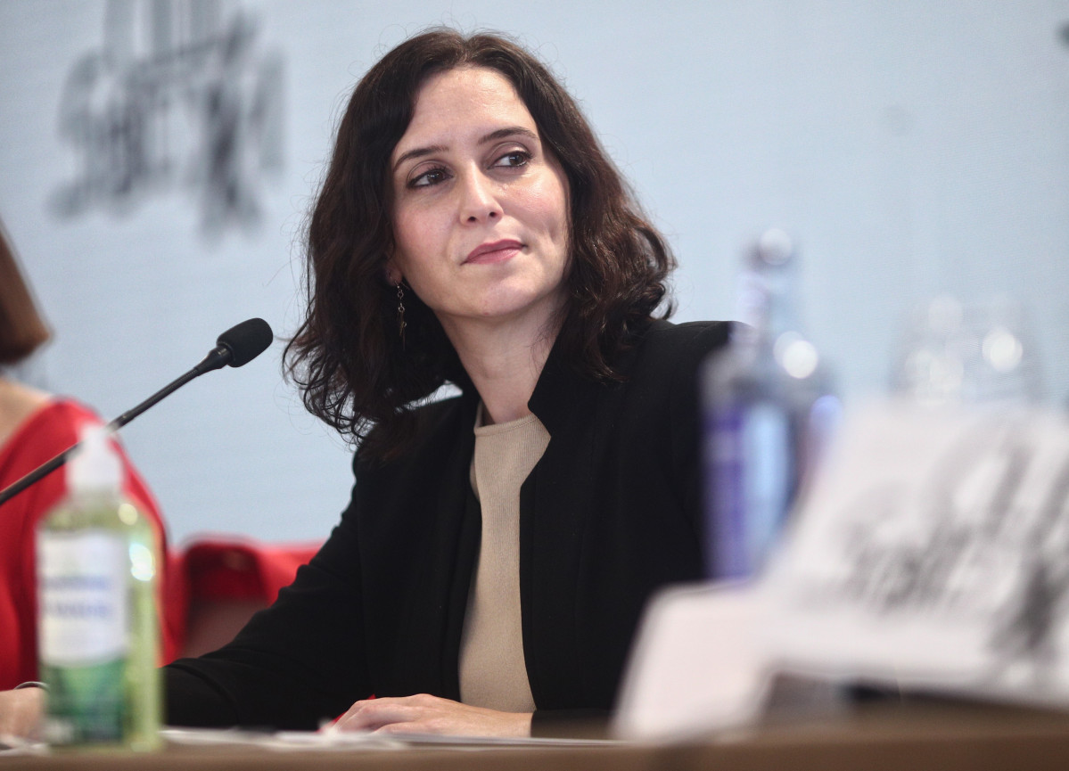 La presidenta de la Comunidad de Madrid y candidata a la reelección, Isabel Díaz Ayuso.