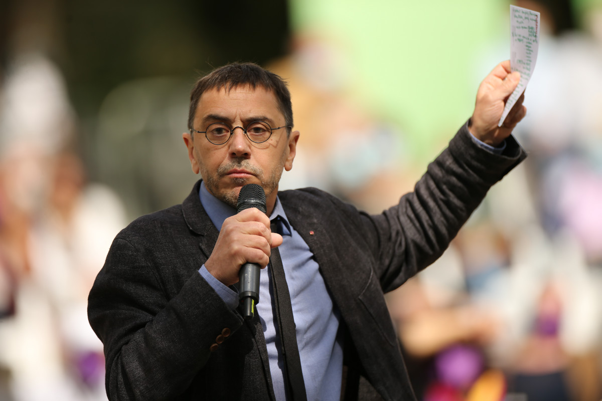 El politólogo y cofundador de Podemos Juan Carlos Monedero