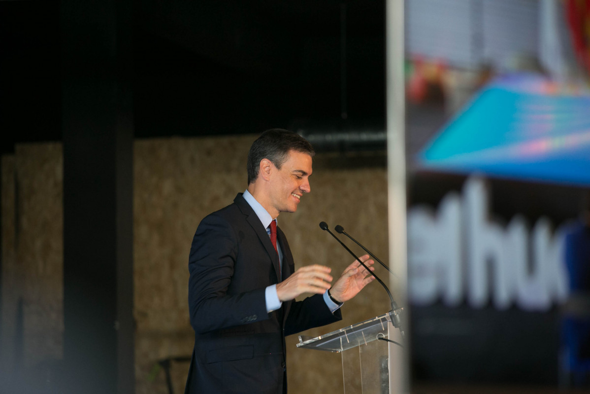 El presidente del Gobierno, Pedro Sánchez