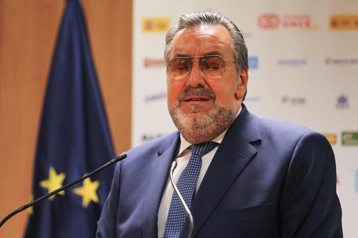 Archivo - Miguel Carballeda, presidente del Comité Paralímpico Internacional, durante un acto institucional
