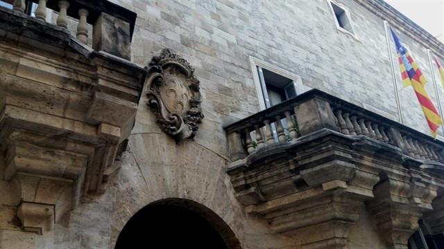 Archivo - Fachada de la Audiencia Provincial de Baleares.