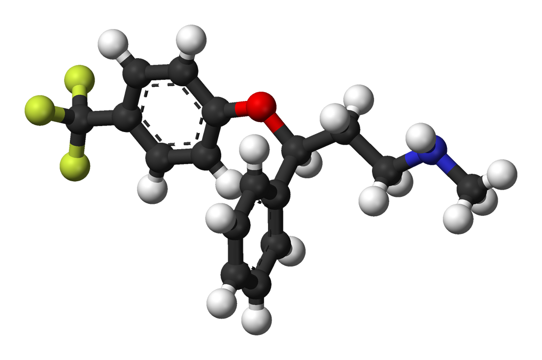 S fluoxetine 3D balls