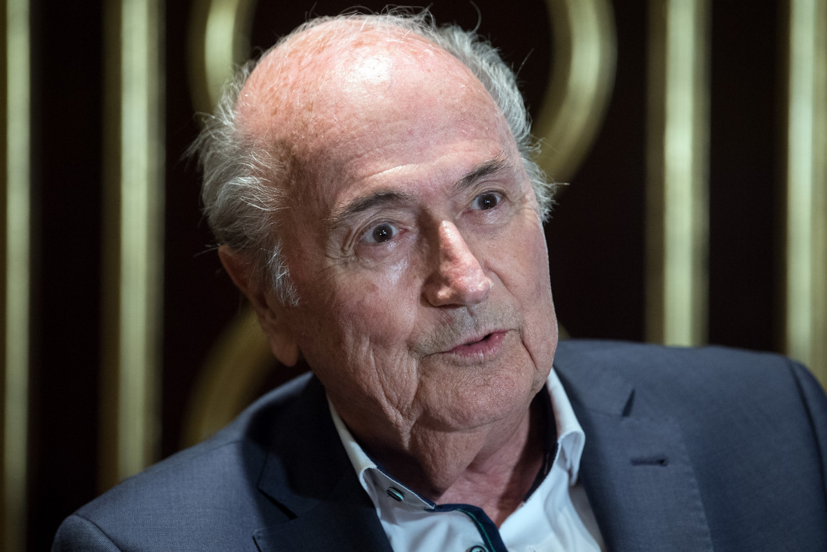 Archivo - El expresidente de la FIFA Joseph Blatter