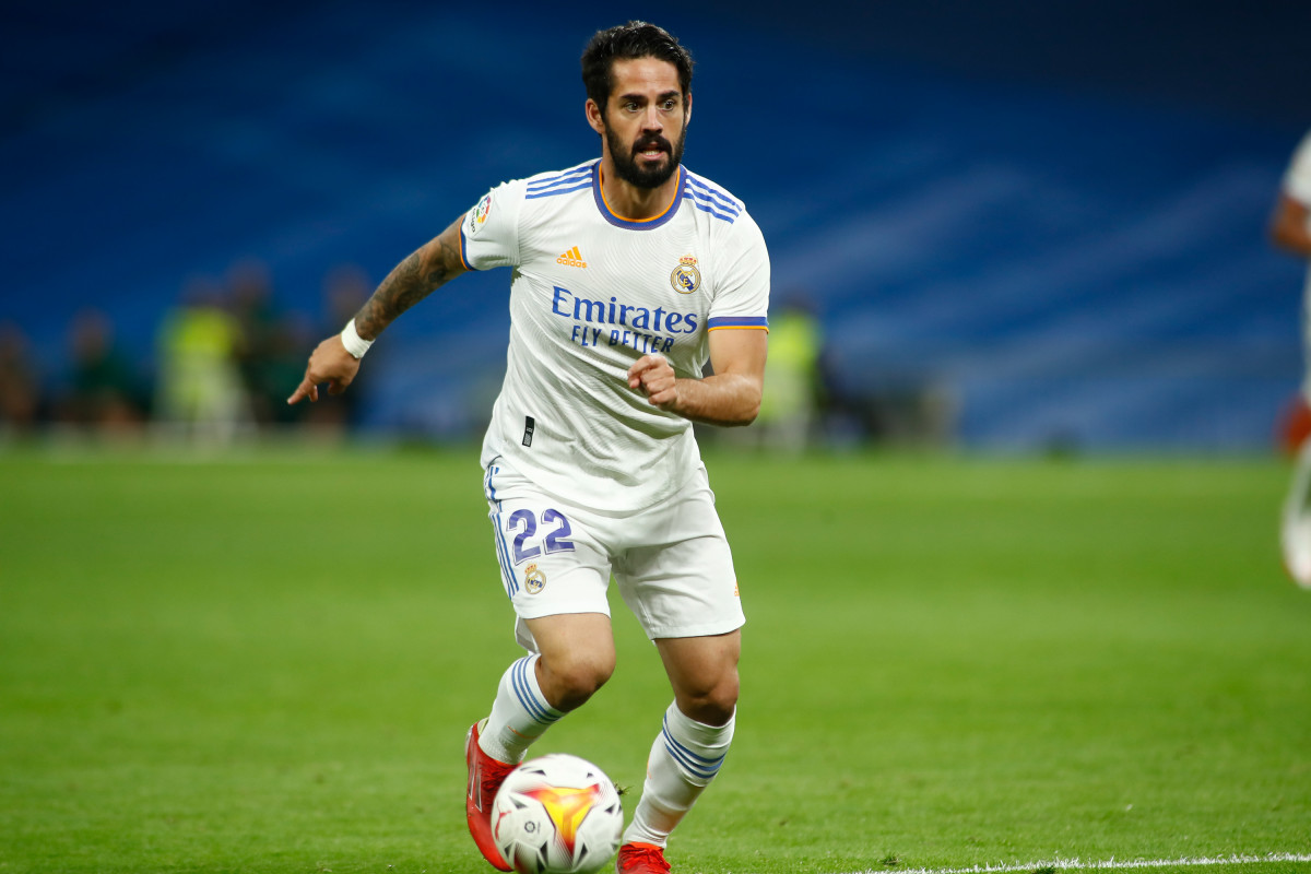 Isco Alarcón con el Real Madrid