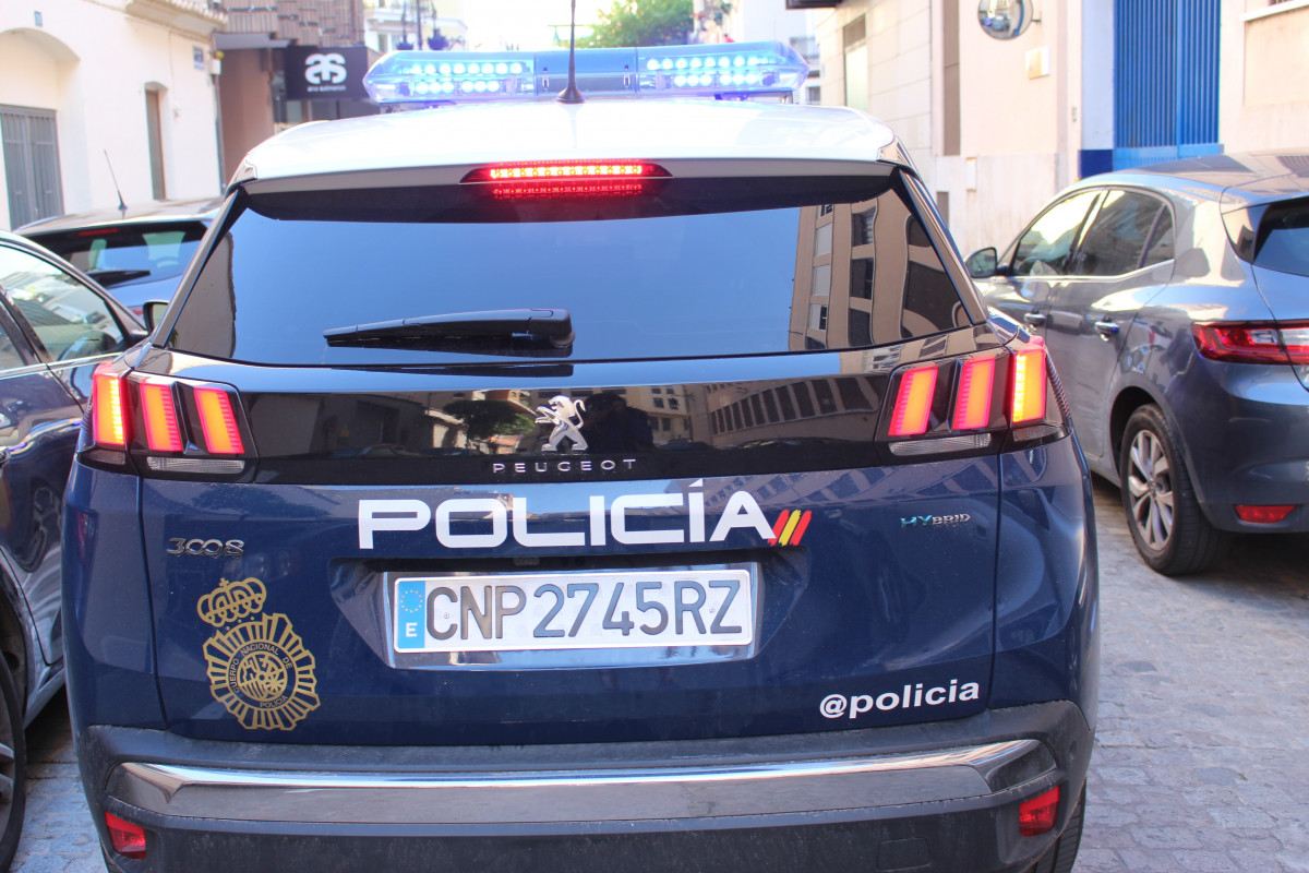 Vehículo de la Policía Nacional