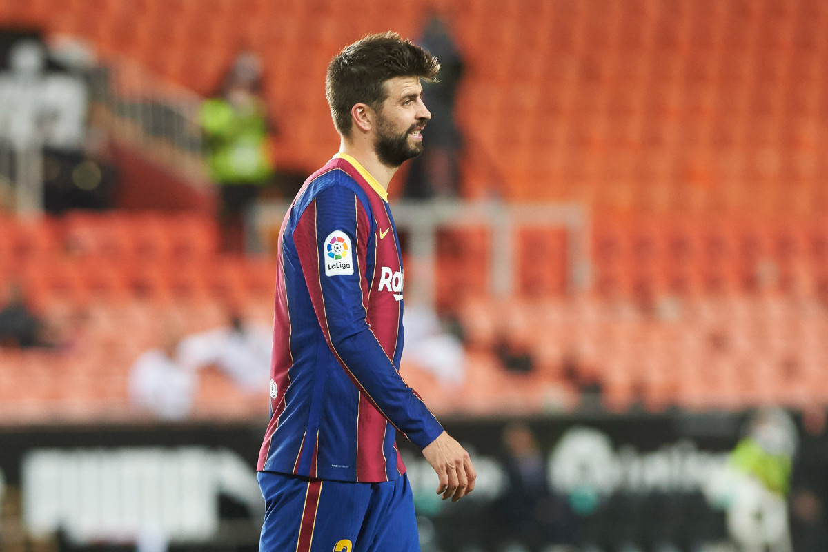 Archivo - Gerard Piqué con el FC Barcelona