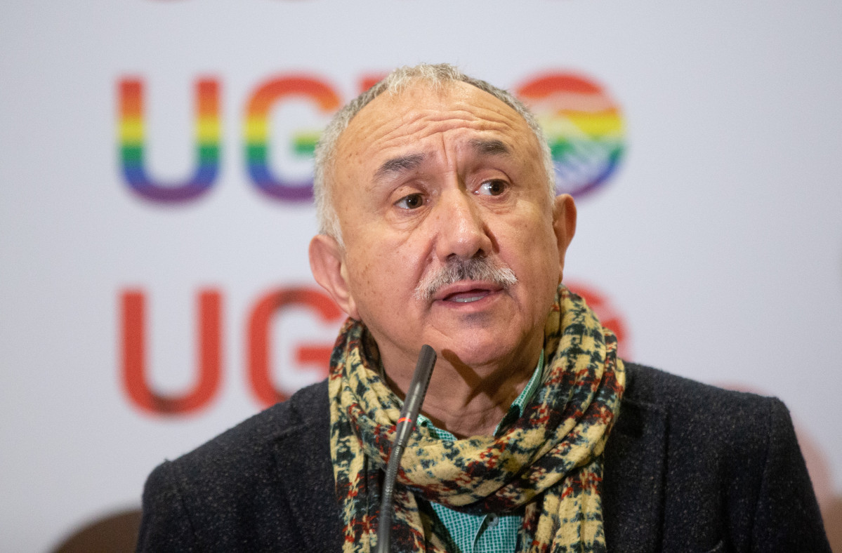 El secretario general del sindicato UGT, Pepe Álvarez