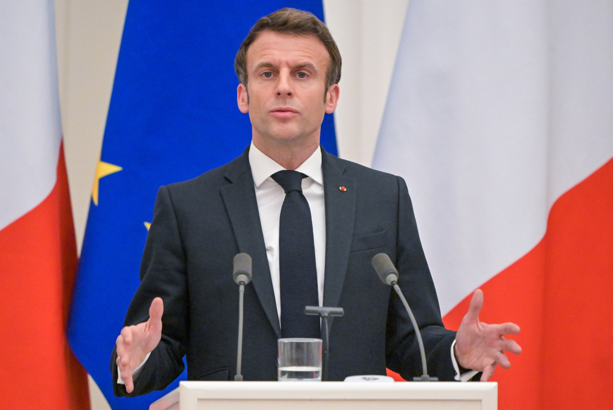 EuropaPress 4245485 emmanuel macron presidente francia