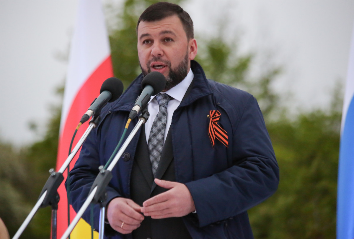 EuropaPress 4218713 líder autoproclamada república popular donetsk rpd denis pushilin