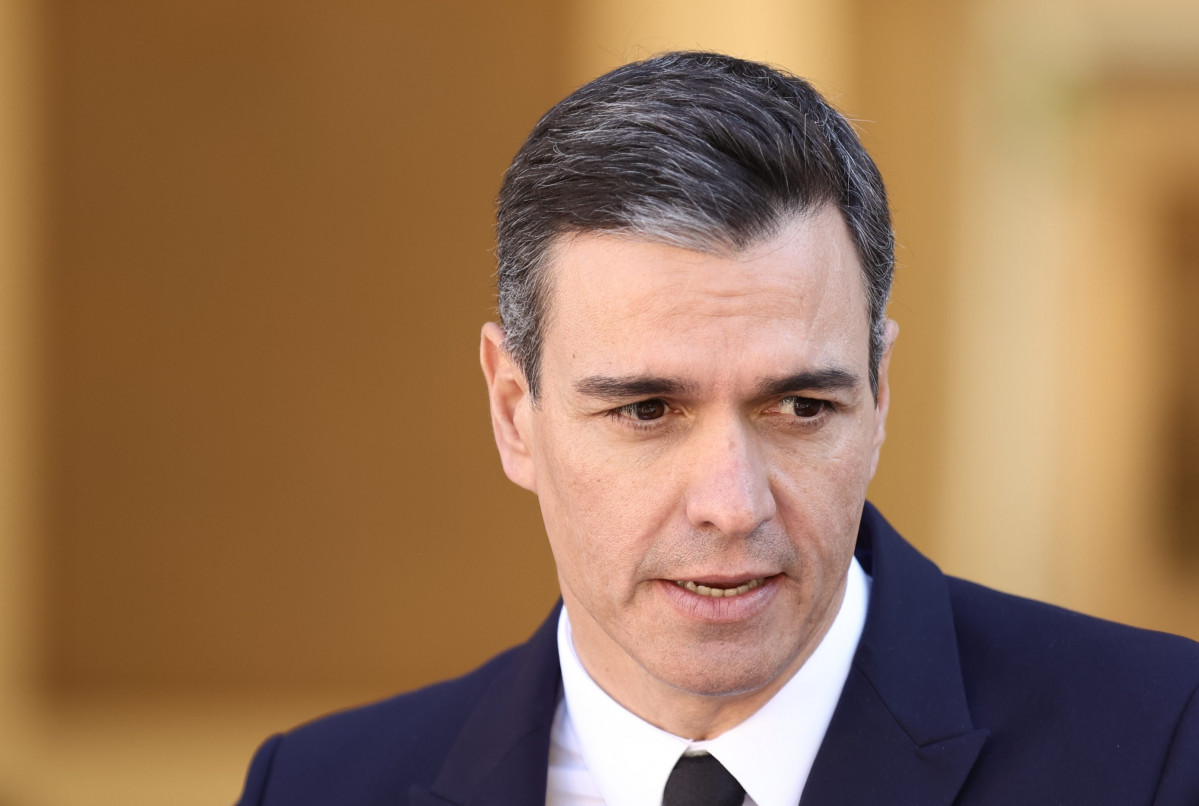 El presidente del Gobierno, Pedro Sánchez
