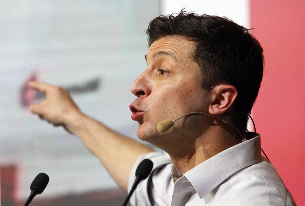 EuropaPress 2157609 23 may 2019 ukraine kyiv ukrainian presidente volodymyr zelenskiy speaks
