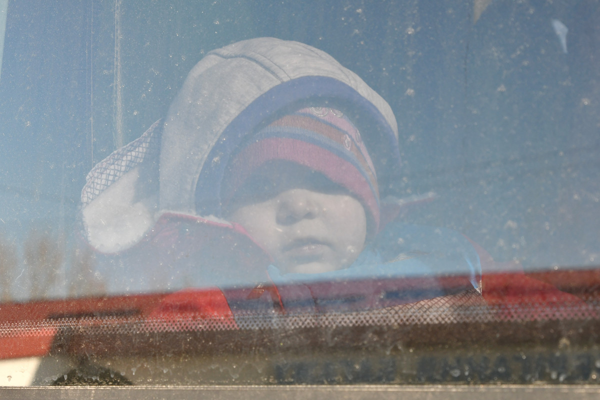 EuropaPress 4313932 13 marzo 2022 kramatorsk ucrania nio comunidad infantil visto travs ventana