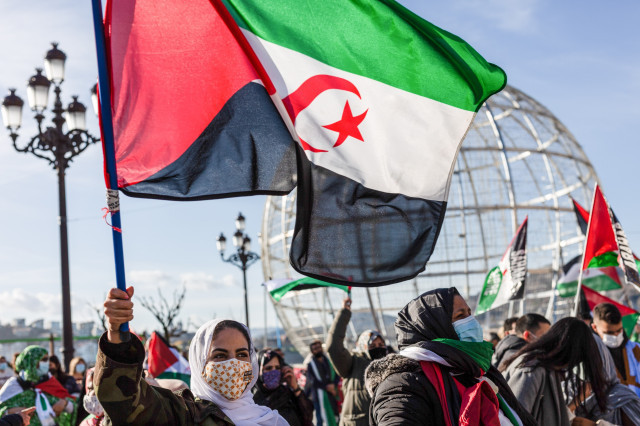 EuropaPress 3645782 protesta autodeterminacion sahara occidental san sebastian 1