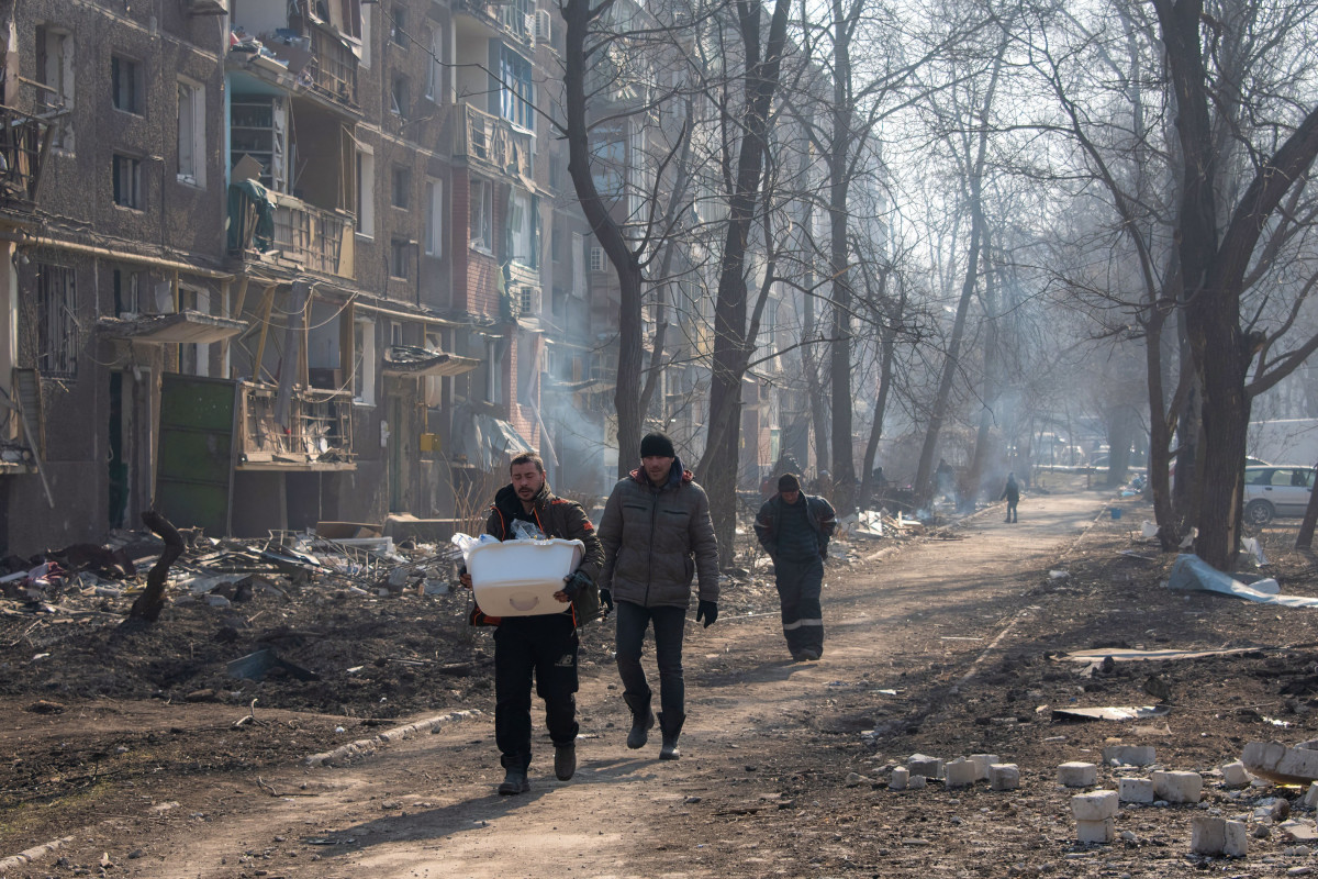 EuropaPress 4339140 destrozos bombardeos ciudad ucraniana mariupol