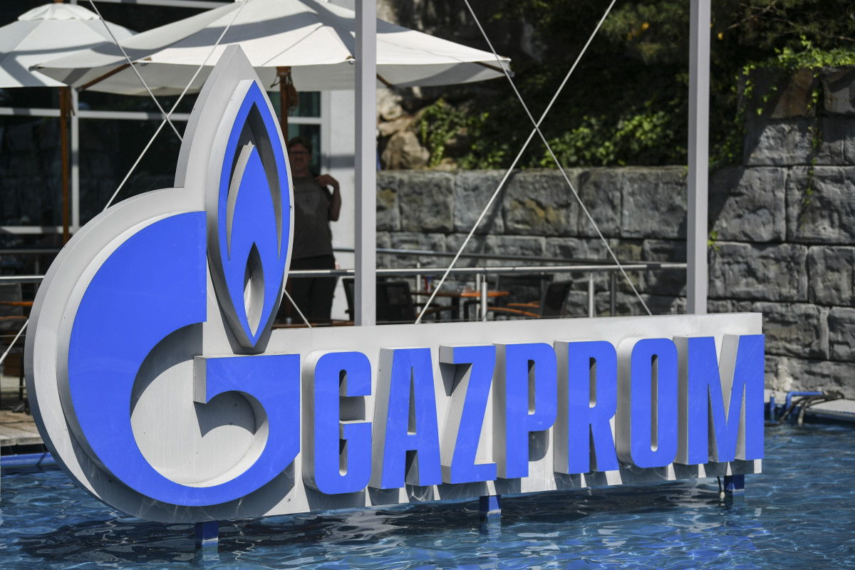 EuropaPress 3361958 filed 27 august 2019 rust the logo of the russian energy supplier gazprom