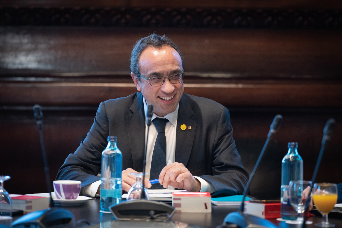 El president del Parlament, Josep Rull