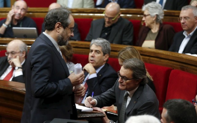 Artur Mas y Antonio Baños